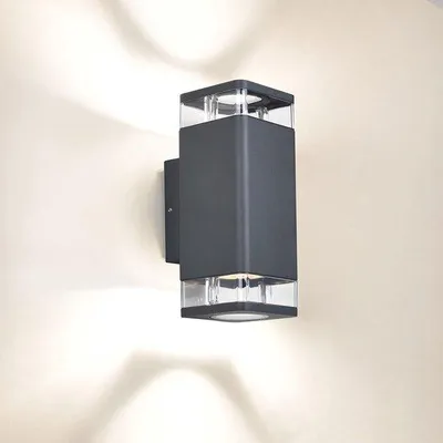 Immagine prodotto di Lampada da parete esterna doppia Up Down 35W GU10 impermeabile