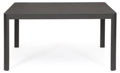 Produktbild von Ausziehbarer Aluminiumtisch für den Außenbereich 149x97-149 Bizzotto Kiplin - Schwarz