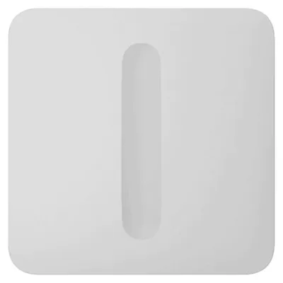 Image de Panneau Tactile pour Interrupteur Ajax SoloButton Blanc