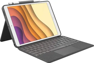 Produktbild von Logitech Combo Touch for iPad Air (3rd generation) and iPad Pro 10.5-inch, QWERTY, Italienisch, Touchpad, 1,8 cm, 1 mm, Apple