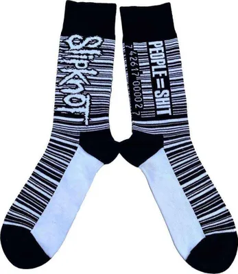 Obrázek produktu pro Slipknot Barcode Black 40-45 Ponožky