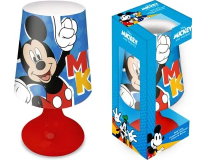 Obrázok produktu pre Stolná Lampa 18X9Cm Mickey Mouse Mk30023 Kids Euroswan