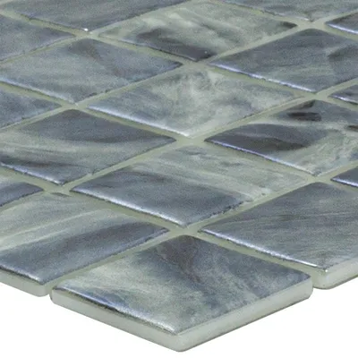 Produktbild von Glas Schwimmbad Pool Mosaik Alassio Grau 38