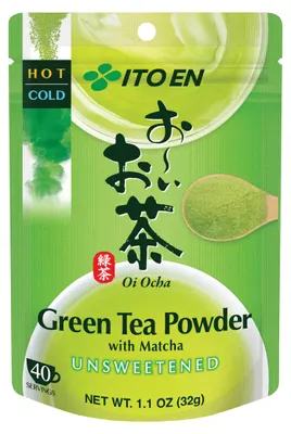 Obrázek produktu pro ITO CZ instantní zelený čaj v prášku s matcha instantní příprava 32g balení