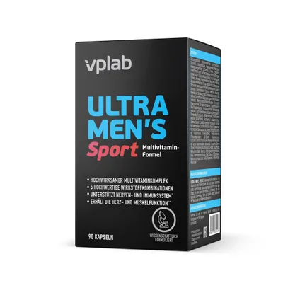 Produktbild von VPLab Multivitamin Sportformel für Männer 90 Tabletten Energie Muskeln Immunsystem