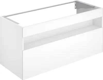 Image de KEUCO STAGELINE Meuble sous-lavabo, 1 tiroir frontal, 1200x625x490mm, avec éclairage LED, 32882970100