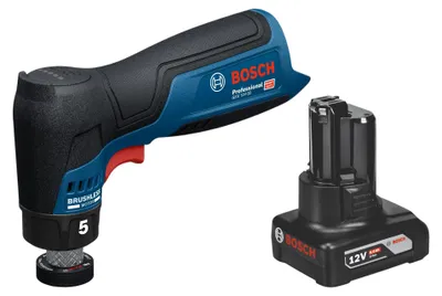 Zdjęcie produktu dla Szlifierka mimośrodowa Bosch GEX 12V-32 z akumulatorem 12 V, 32 mm, bezszczotkowa + 1x akumulator 6,0 Ah – bez ładowarki