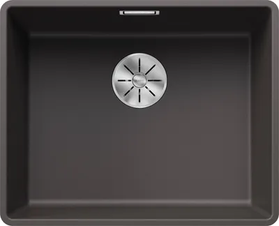 Immagine prodotto di BLANCO SUBLINE 500-F, SILGRANIT® PuraDur®, grigio roccia, senza telecomando di scarico