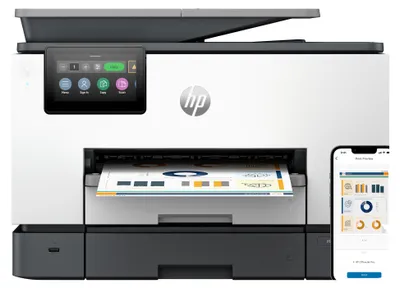 Produktbild von HP Officejet Pro 9130b All-in-One - Multifunktionsdrucker - Farbe - Tintenstrahl - Legal (216 x 356 mm)
