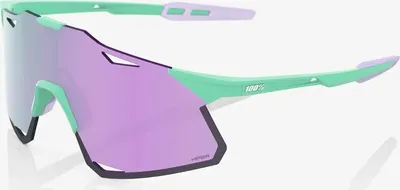 Produktbild von 100% SPEEDLAB Fahrradsonnenbrille - HYPERCRAFT - Lila/Hellgrün