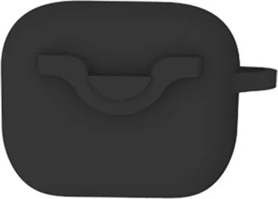Obrázek produktu pro INF Silikonové ochranné pouzdro pro AirPods 3 černé silikonové, nárazuvzdorné, sportovní s klipem