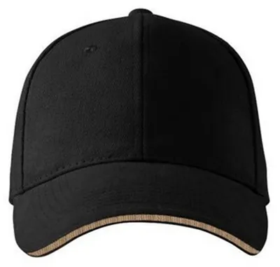 Produktbild von Malfini - Baseball-Mütze, Sandwichschirm PP8823 (Einheitsgröße) (Schwarz)