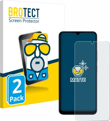 Produktbild von 2x BROTECT Schutzfolie für Xiaomi Redmi 13C Displayschutz Displayschutzfolie Folie Matt Entspiegelungsfolie