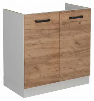 Obrázek produktu pro Skříňka pod dřez Vicco R-Line Zlatý mocný dub 80 cm bez pracovní desky, Model 52289, Obrázek vytvořený pomocí AI