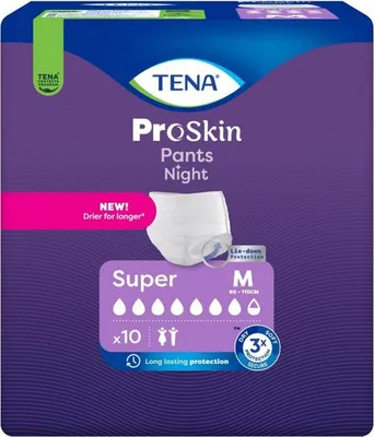 Image de Tena Proskin Pants Night Super Medium - 1 paquet de 10 protections