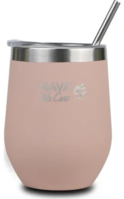 Imagen del producto de Taza térmica de viaje, 360 ml, color rosa