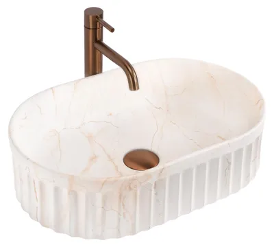Produktbild von Aufsatzwaschbecken Rea Georgia Beige