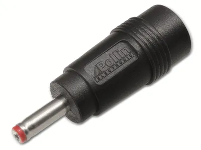 Zdjęcie produktu dla Adapter wtyczki rurowej, złącze rurowe 5,5/2,1 na wtyczkę rurową 3,5/1,35