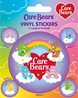 Produktbild von Care Bears - Figuren - Aufkleber - Vinyl TA13130 (Einheitsgröße) (Bunt)