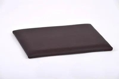 Produktbild von Sitz-Kissen Sitz-Polster Stuhl-Kissen Kunst-Leder 100.000 Scheuertouren 40 x 33 x 2 cm versch. Farben , Farbe:braun