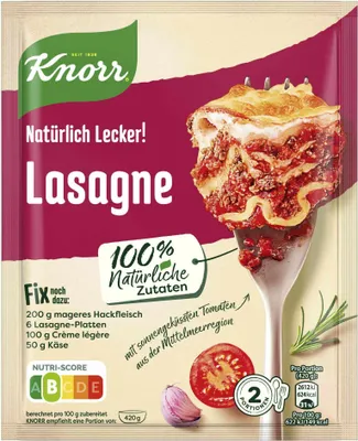 Produktbild von Knorr natürlich Lecker Lasagne 43g
