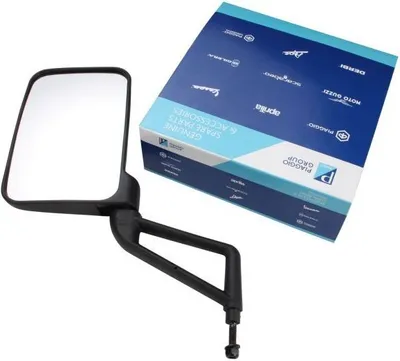 Zdjęcie produktu dla Lusterko boczne / lusterko wsteczne lewe 612343 czarne do samochodu Piaggio Vespa Ape 50 TM 703 P703V