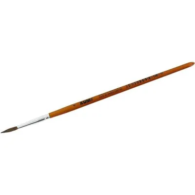Obrázok produktu pre WEDO 525112411 WEDO Feinhaar Pinsel Nr.4 Aquarell KUM 511.24.11 12 Stück PK