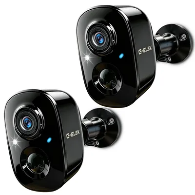 Imagen del producto de Cámara de seguridad inalámbrica para exteriores, 2K, 3MP, visión nocturna a color, detección por inteligencia artificial