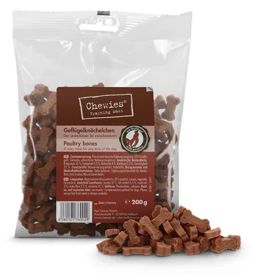 Obrázek produktu pro Chewies Geflügelknöchelchen 200g