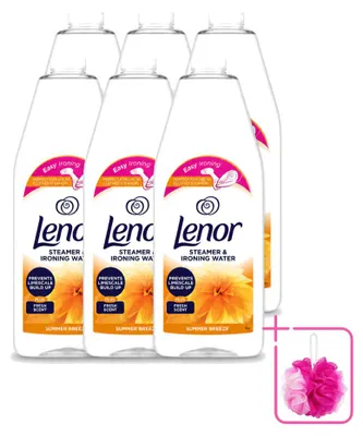 Immagine prodotto di 6 flaconi di Lenor Bügelwasser Summer Breeze - 1000 ml - Confezione risparmio - 6 pezzi