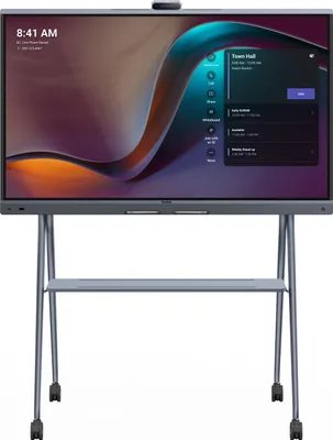Produktbild von Yealink MeetingBoard 65 Pro - 165 cm (65") Diagonalklasse LCD-Display mit LED-Hintergrundbeleuchtung - interaktiv - mit eingebautes interaktives Whiteboard, Touchscreen (Multi-Touch)