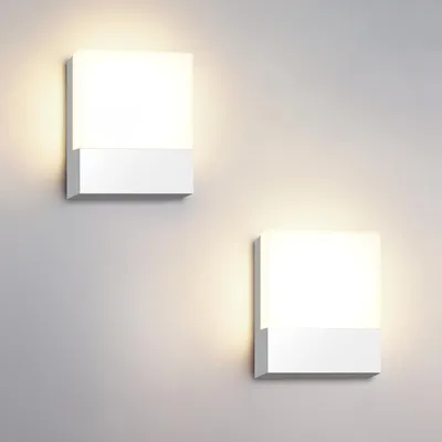 2er-Pack LED Außenwandleuchte 15W 3000K IP65
