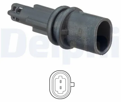 Produktbild von DELPHI TS10521 Sensor, Ansauglufttemperatur x