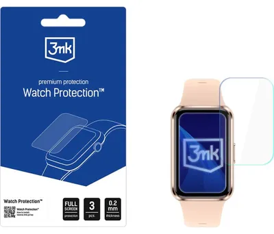Productafbeelding van 3 beschermfolies voor de Huawei Band 11, 3mk Watch Protection ARC