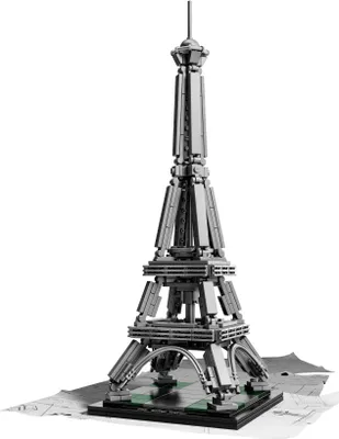 Obrázok produktu pre LEGO Architecture The Eiffel Tower, Stavebnica, 12 rok / roky, Podporuje zvukové efekty, 321 kusov, 460 g