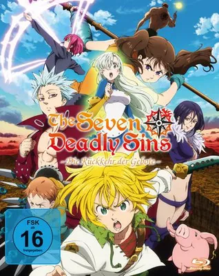 Produktbild von The Seven Deadly Sins: Die Rückkehr der Gebote - Staffel 2 - Komplettset - Vol.1-4