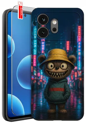 Produktbild von Hüllen für das Honor 600 – Designs | Mattes Silikon-Case + 9H-Glas