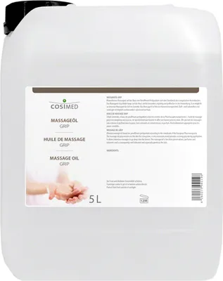 Produktbild von cosiMed Massageöl Grip, Wellness Massage Öl, Physiotherapie, 5 l