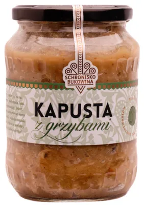 Image de Chou aux champignons 680 g - Schronisko Bukowina