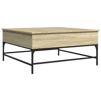 Produktbild von Couchtisch Sonoma-Eiche 95x95x45 cm Holzwerkstoff und Metall