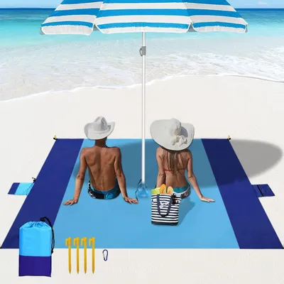 Produktbild von Wasserdichte Stranddecke mit Ecktaschen