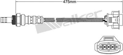 Produktbild von VEGAZ Lambdasonde für CHEVROLET CRUZE (J300) 475mm ULS-482