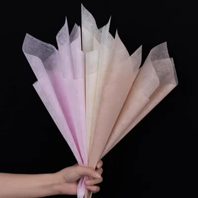 Blumenpapier-Set, 150 Blatt, 3 Farben, 30x30 cm, wasserdicht