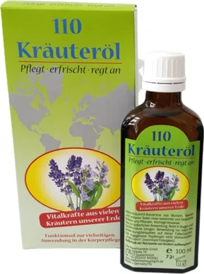 Produktbild von Kräuteröl 110 Vitalkräfte aus Kräutern, 100 ml OEL
