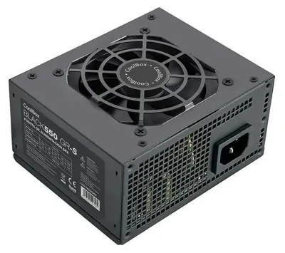 Produktbild von CoolBox COO-FA550SGR, 550 W, 20+4 pin ATX, PC, SFX, Schwarz