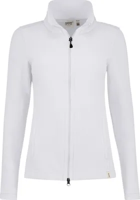 Produktbild von HAKRO Hakro Damen Fleecejacke ECO #246 Gr. S weiß