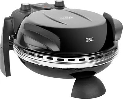 Zdjęcie produktu dla Teesa Supreme, 1 pizza(e), Czarny, 400 °C, 320 x 320 mm, 0,84 m, 1200 W