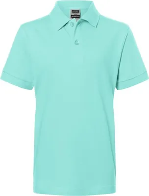Produktbild von James & Nicholson Poloshirt Classic Junior,Gr. M,mint