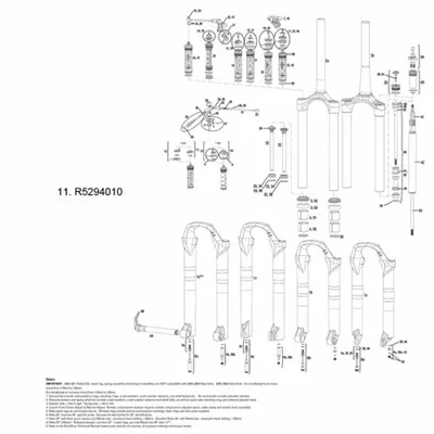 Produktbild von RockShox 09 Sid/Reba BBMC Compdpr Knob/Fg Knob 11.4015.294.010