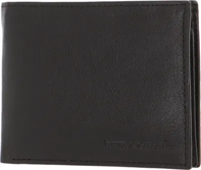 Produktbild von bruno banani Leder Geldbörse Wallet Brown dunkelbraun